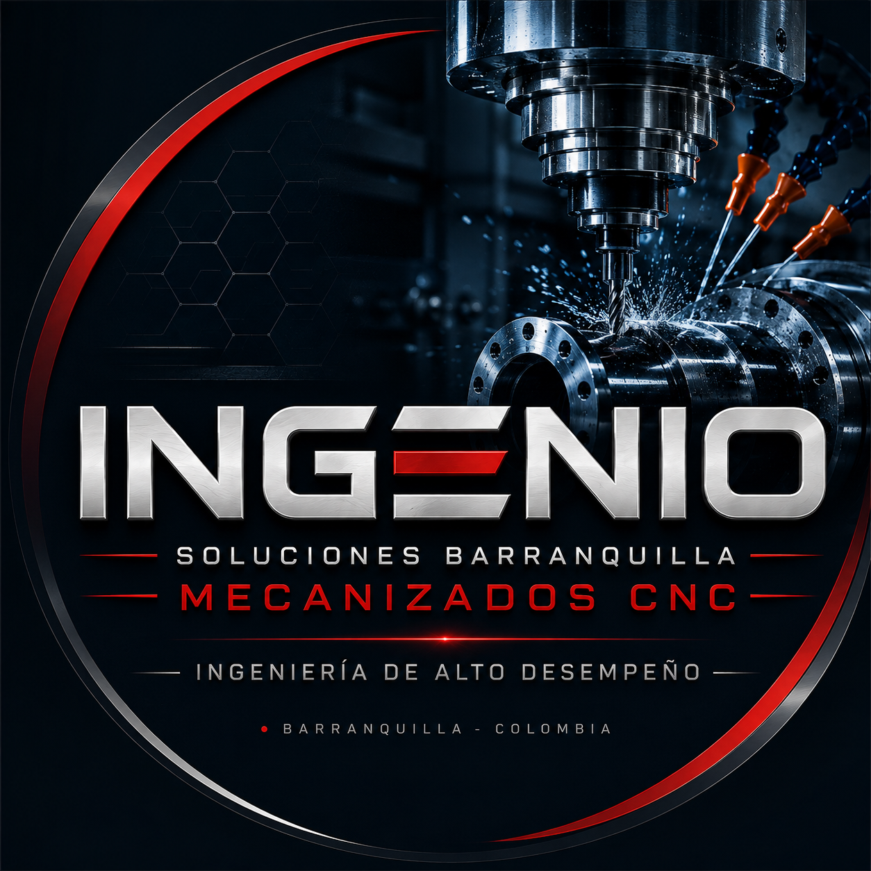 INGENIO Soluciones Barranquilla, mecanizados CNC